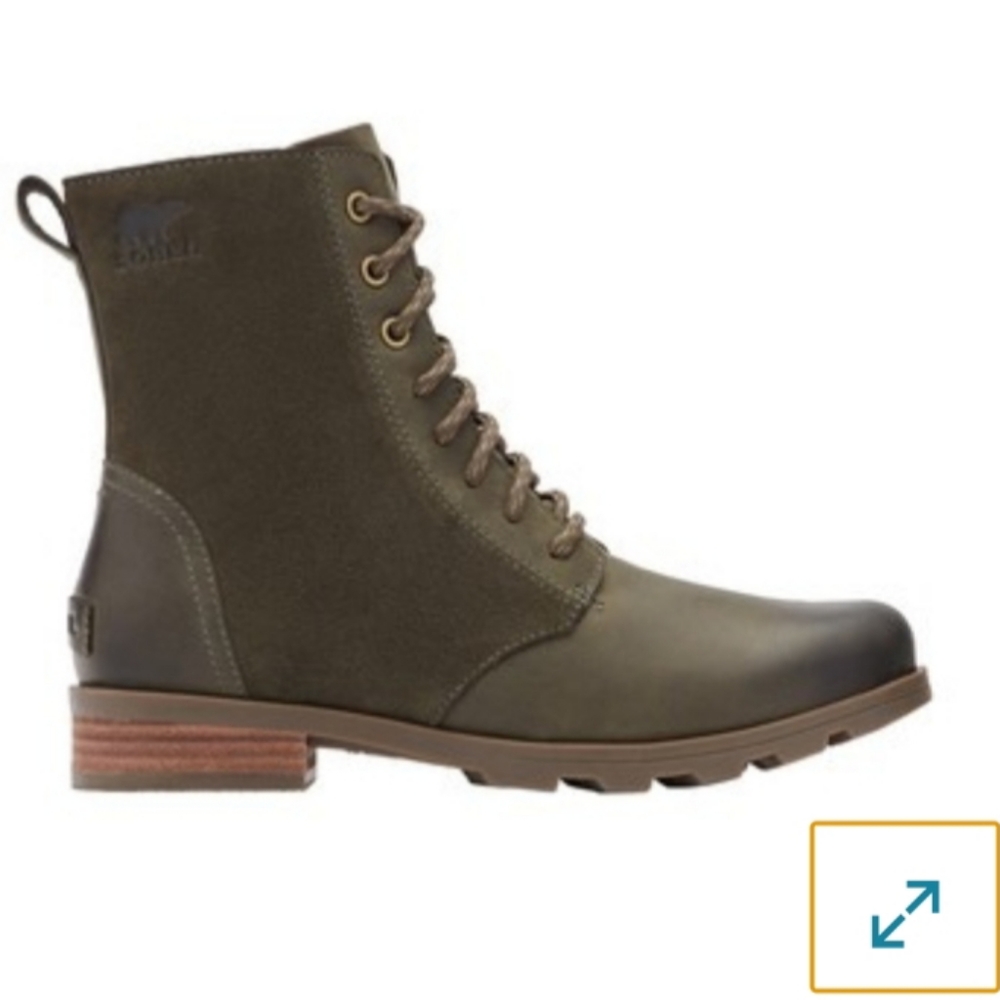 Sorel Emelie Waterproof Lace-Up Boot Women's 8